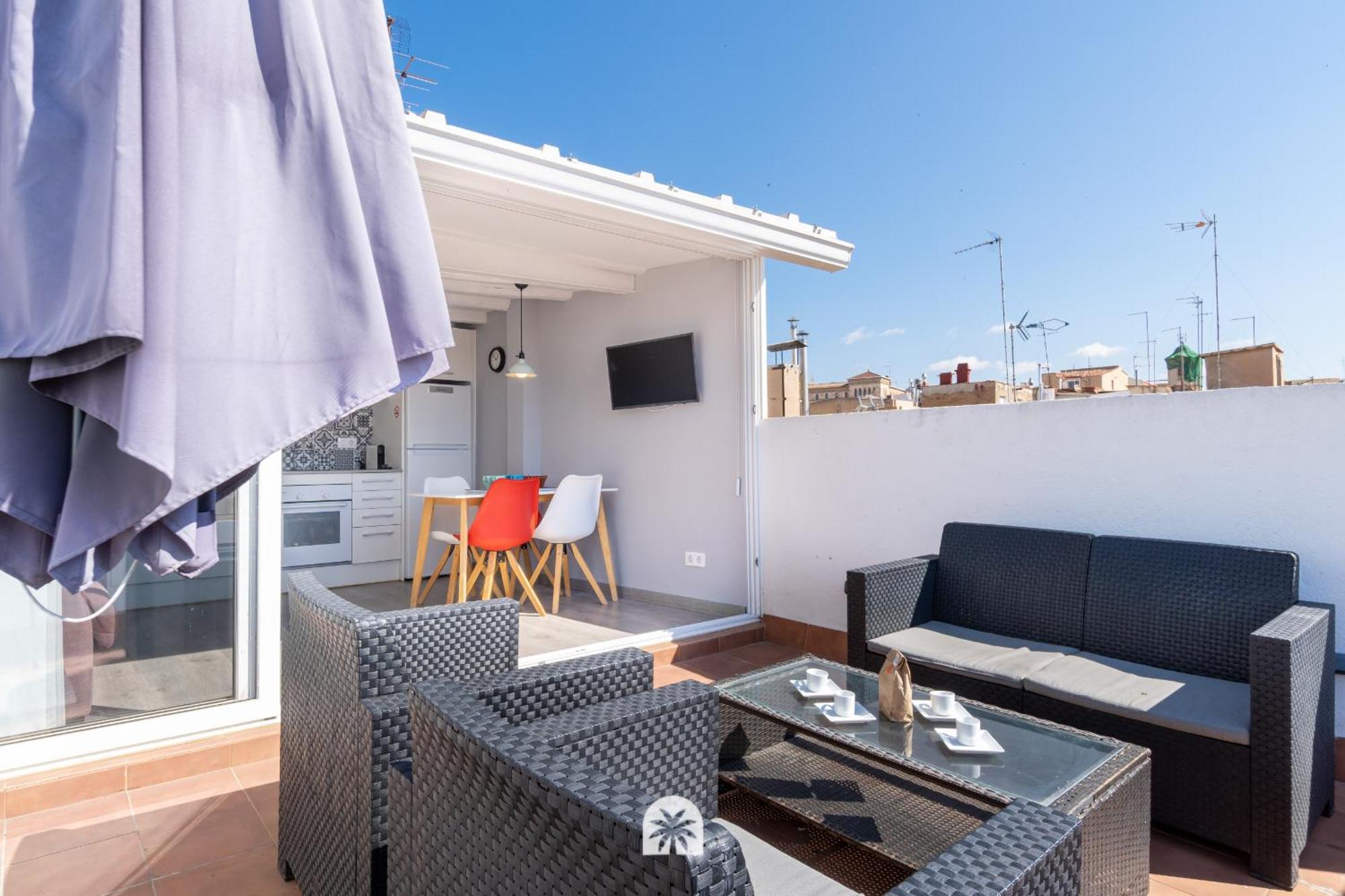 Mediterranean Way - Forum Suites Atico Tarragona Eksteriør bilde